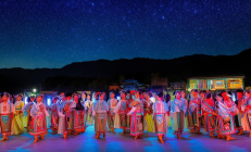 绥宁侗族大歌入选人类非遗十周年庆典：实景演出《侗天》点亮黄桑夜空