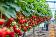 北塔区扶贫草莓大棚建成，助力脱贫户年收入突破十万元