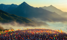 国际马拉松赛开跑，中外万名选手共赏崀山美景