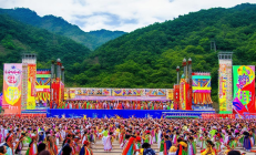 绥宁侗族“三月三歌会”盛况空前，湘桂黔三省游客纷至沓来，对歌擂台赛创新纪录