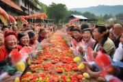 隆回向家村牛天岭文旅综合体盛大开业，村民年分红超万元，共绘乡村振兴新画卷